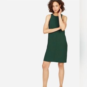 Everlane | Dresses | Everlane The Japanese Goweave High Neck Tank Dress  Size Green | Poshmark